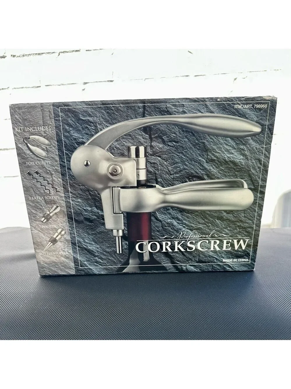 Wine Lover Bundle Professional Corkscrew Vino2Go Insulated Wine Tumblers 4 Poura